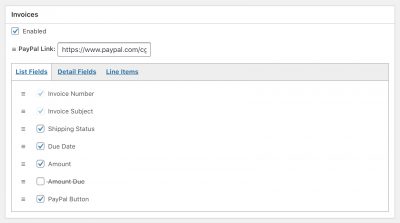 Adding a PayPal Button to Invoices