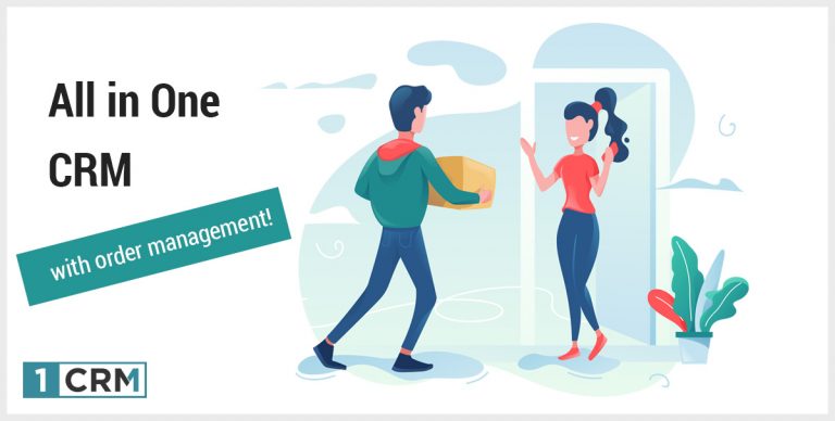 all in one crm with order management