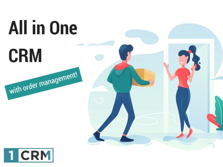 All in One CRM with Order Management 1CRM