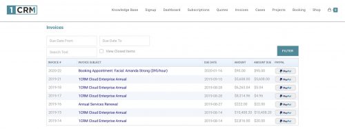 View, Print and Pay Invoices